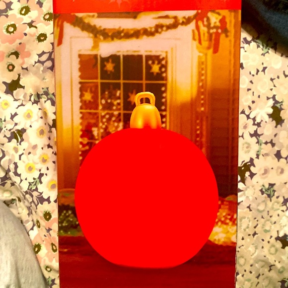 Holiday Time Holiday Inflatable Christmas Red Ornament 4 Feet Tall